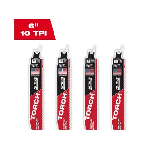 Milwaukee | 48 - 00 - 6551 Nitrus CARBIDE Teeth For Medium Metal 6 in 5 pk - Mississauga Hardware Centre Inc