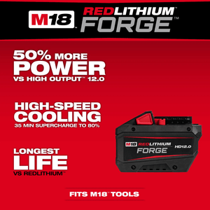Milwaukee 48 - 11 - 1813 M18™ FORGE™ HD12.0 Battery Pack - Mississauga Hardware Centre Inc