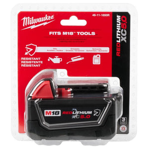 Milwaukee 48 - 11 - 1850R M18 REDLITHIUM XC5.0 Resistant Battery - Mississauga Hardware Centre Inc