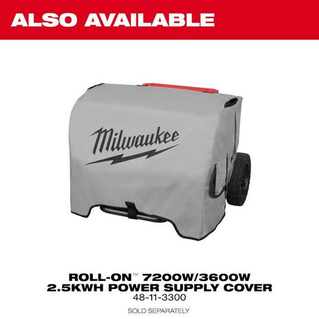 Milwaukee 48 - 11 - 3300 ROLL - ON 7200W/3600W 2.5kWh Power Supply Cover - Mississauga Hardware Centre Inc