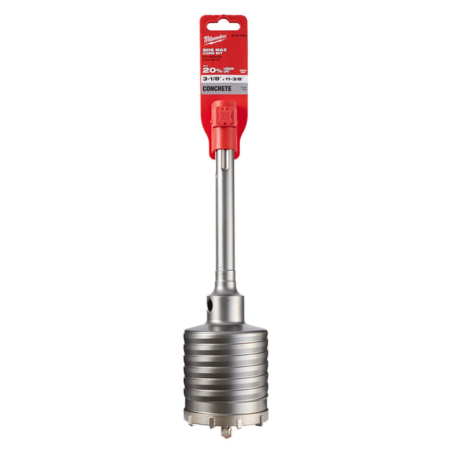 Milwaukee 48 - 20 - 5420 3 - 1/8" X 11 - 3/8" One Piece SDS - MAX Core Bit - Mississauga Hardware Centre Inc