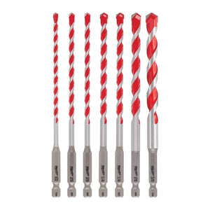 Milwaukee 48 - 20 - 9052 7PC. SHOCKWAVE Impact Duty Carbide Hammer Drill Bit Set - Mississauga Hardware Centre Inc