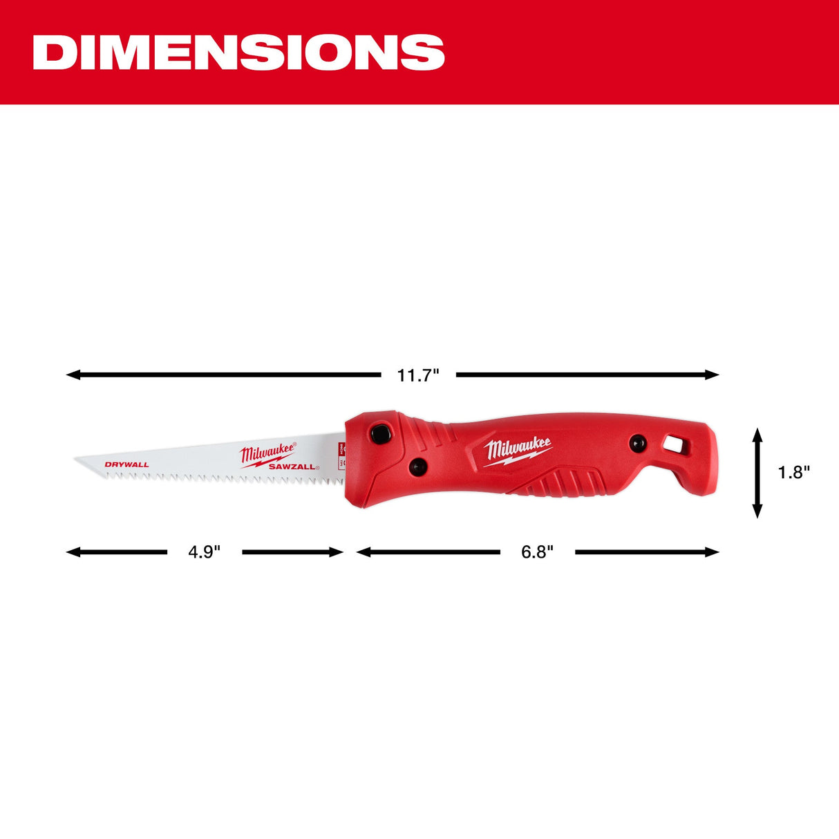 Milwaukee 48 - 22 - 0307 Folding Jab Saw - Mississauga Hardware Centre Inc