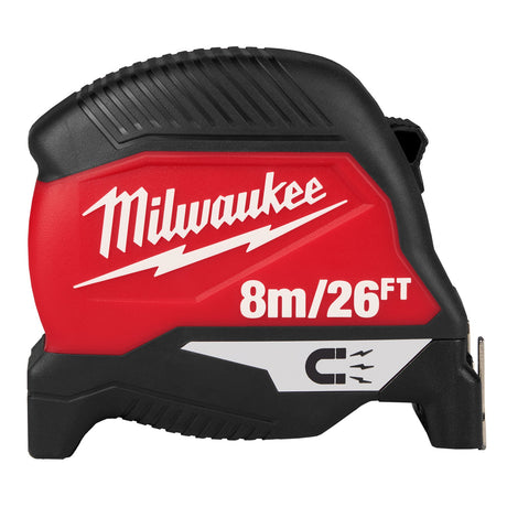 Milwaukee 48 - 22 - 1026M 8m/26ft Magnetic Tape Measure - Mississauga Hardware Centre Inc