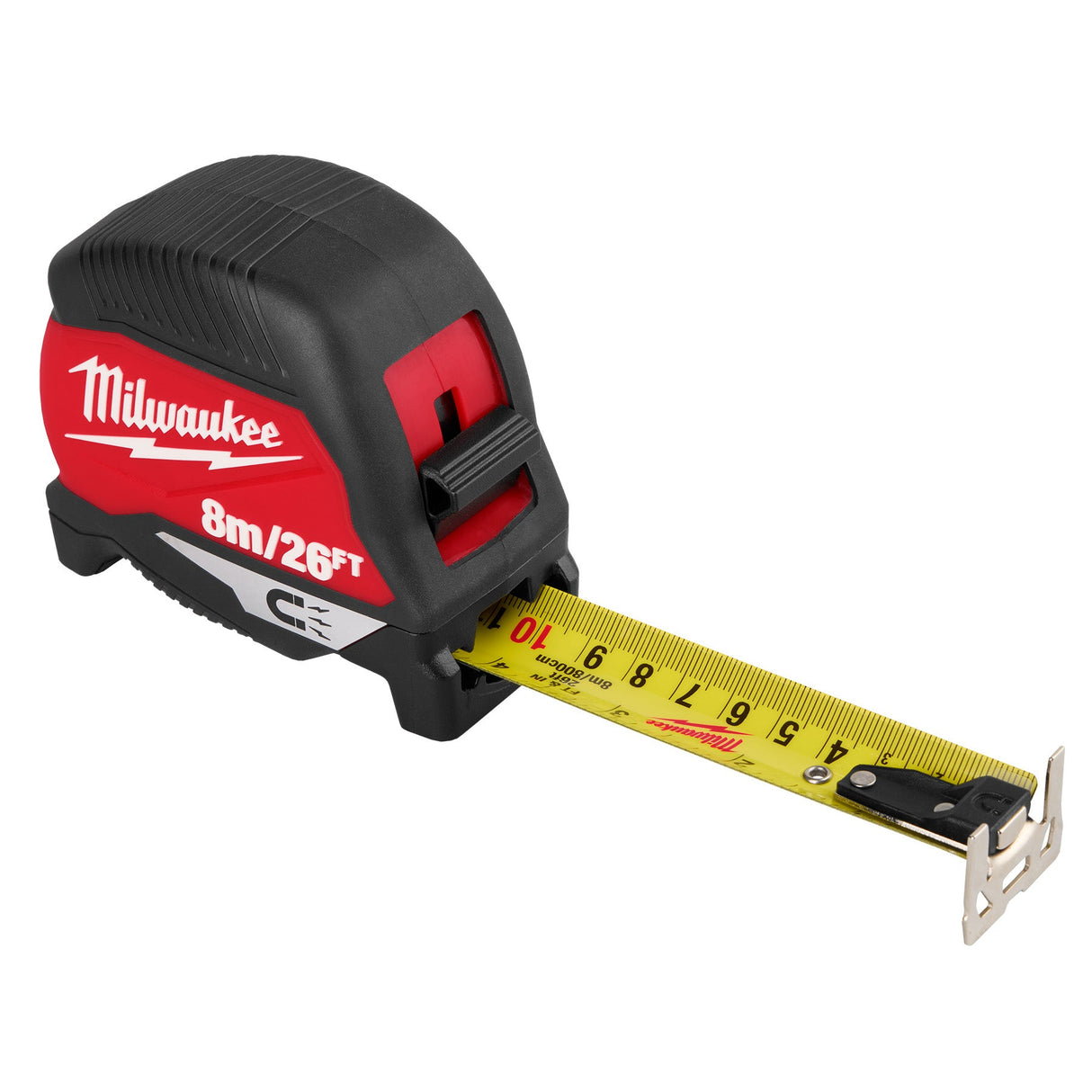 Milwaukee 48 - 22 - 1026M 8m/26ft Magnetic Tape Measure - Mississauga Hardware Centre Inc