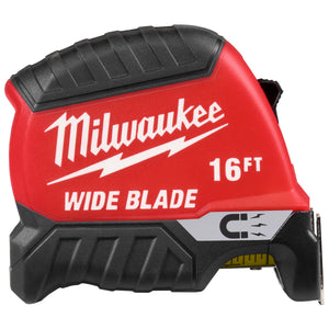 Milwaukee 48 - 22 - 1216M 16ft Wide Blade Magnetic Tape Measure - Mississauga Hardware Centre Inc