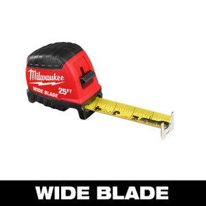 Milwaukee 48 - 22 - 1225 25FT Wide Blade Tape Measures - Mississauga Hardware Centre Inc
