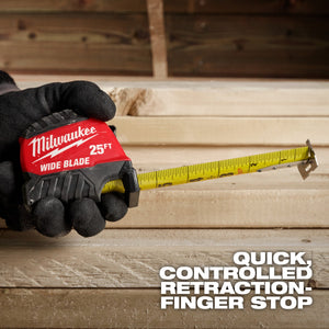Milwaukee 48 - 22 - 1225 25FT Wide Blade Tape Measures - Mississauga Hardware Centre Inc