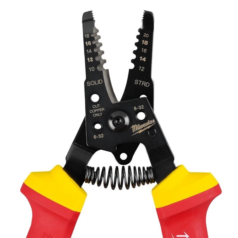Milwaukee 48 - 22 - 2214 1000V Insulated 10 - 20 AWG Wire Stripper and Cutter - Mississauga Hardware Centre Inc
