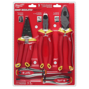 Milwaukee 48 - 22 - 2215 5 PC 1000V Insulated Hand Tool Set - Mississauga Hardware Centre Inc
