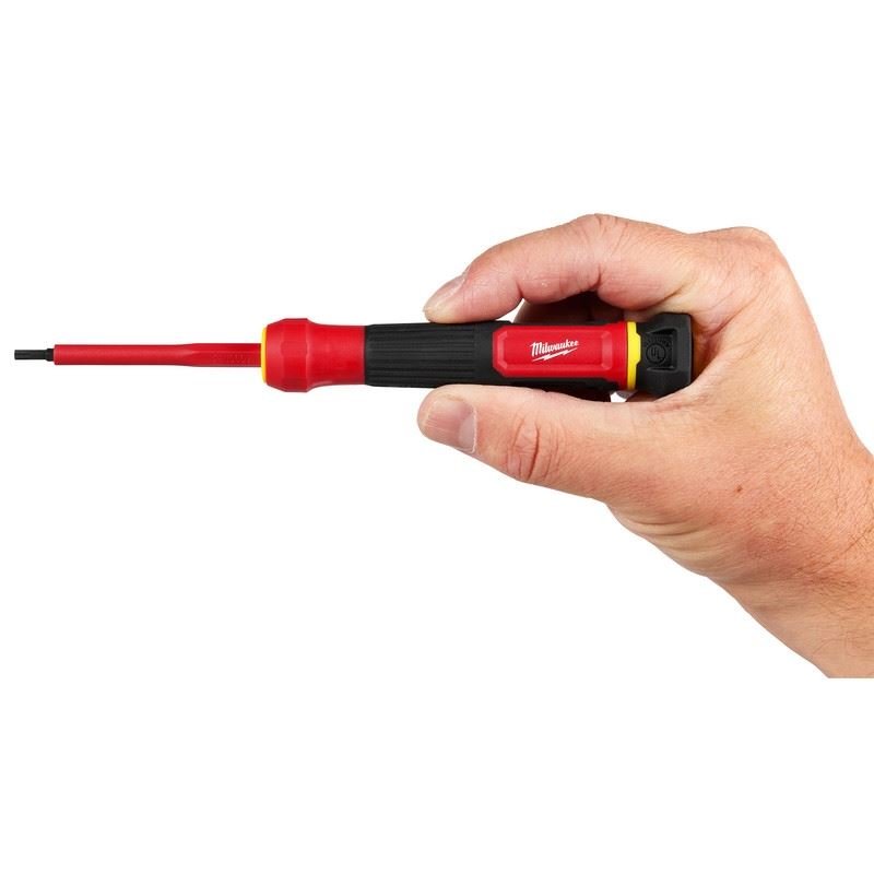 Milwaukee 48 - 22 - 2217 8 - in - 1 1000V Insulated Precision Multi - Bit Screwdriver - Mississauga Hardware Centre Inc