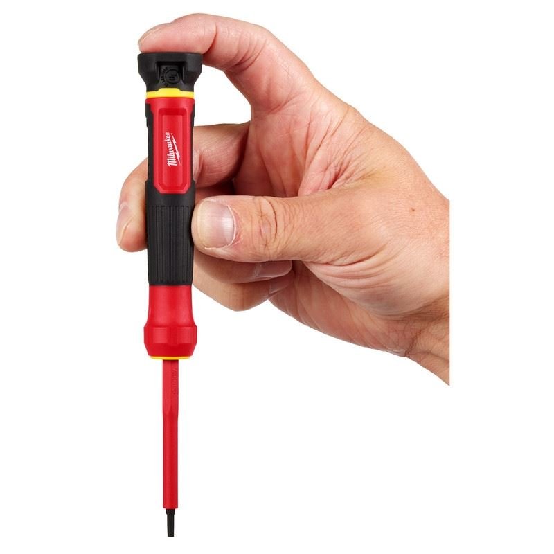 Milwaukee 48 - 22 - 2217 8 - in - 1 1000V Insulated Precision Multi - Bit Screwdriver - Mississauga Hardware Centre Inc
