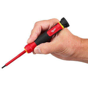 Milwaukee 48 - 22 - 2217 8 - in - 1 1000V Insulated Precision Multi - Bit Screwdriver - Mississauga Hardware Centre Inc