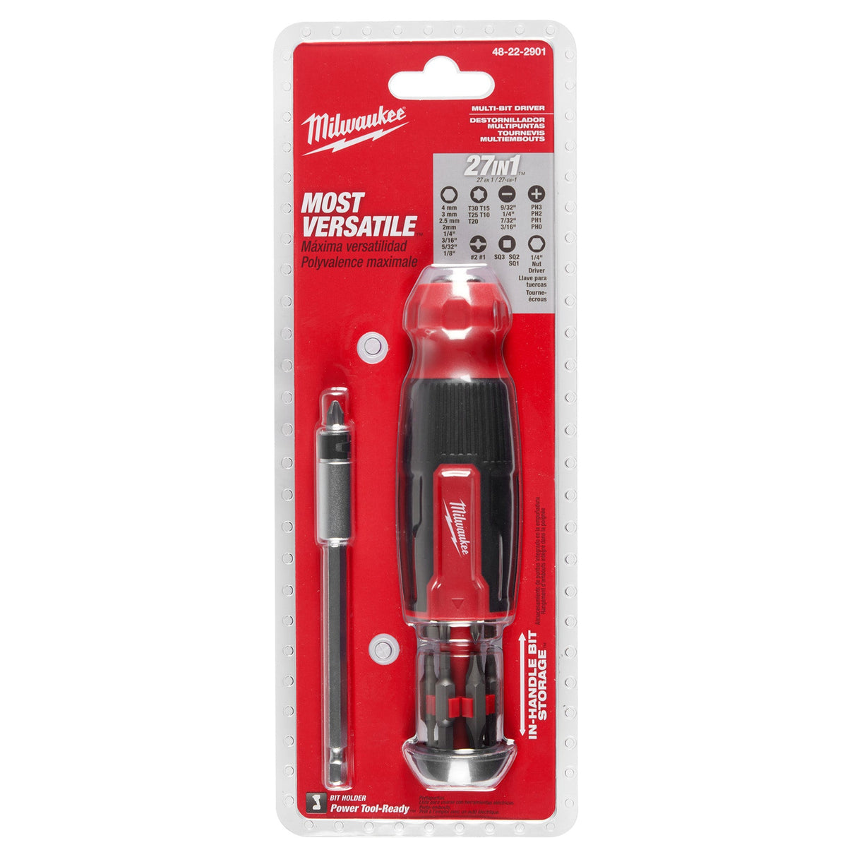 Milwaukee 48 - 22 - 2901 27 - in - 1 Multi - Bit Screwdriver - Mississauga Hardware Centre Inc