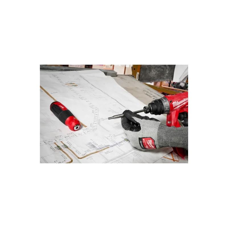 Milwaukee | 48 - 22 - 2908 14 - in - 1 Hex Multi - Bit Screwdriver - Mississauga Hardware Centre Inc