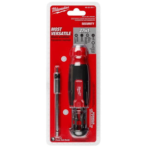 Milwaukee 48 - 22 - 2911 27 - in - 1 Security Multi - Bit Screwdriver - Mississauga Hardware Centre Inc