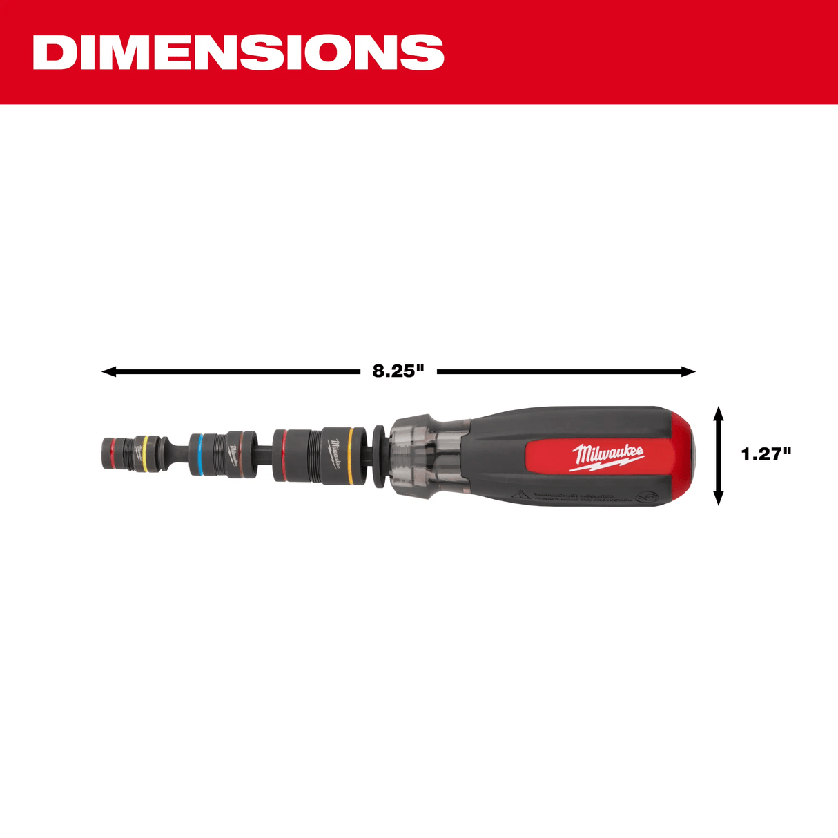 Milwaukee 48 - 22 - 2921 Multi - Nut Driver W/ SHOCKWAVE Impact Duty™ (flip) Magnetic Nut Drivers - Mississauga Hardware Centre Inc