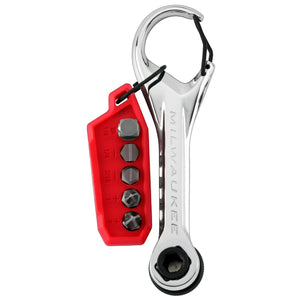 Milwaukee 48 - 22 - 2950 7 - in - 1 Multi - Bit Mini Ratchet Screwdriver - Mississauga Hardware Centre Inc