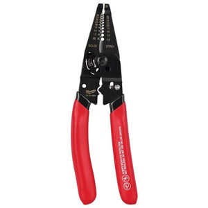Milwaukee | 48 - 22 - 3052 10 - 28 AWG Multi - Purpose Dipped Grip Wire Stripper & Cutter w/ Reinforced Head - Mississauga Hardware Centre Inc