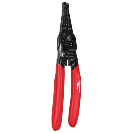Milwaukee | 48 - 22 - 3052 10 - 28 AWG Multi - Purpose Dipped Grip Wire Stripper & Cutter w/ Reinforced Head - Mississauga Hardware Centre Inc