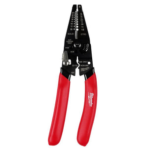 Milwaukee | 48 - 22 - 3052 10 - 28 AWG Multi - Purpose Dipped Grip Wire Stripper & Cutter w/ Reinforced Head - Mississauga Hardware Centre Inc