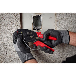 Milwaukee 48 - 22 - 3084 Ratcheting Insulated Terminals Crimper - Mississauga Hardware Centre Inc