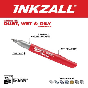 Milwaukee 48 - 22 - 3123 INKZALL Fine Point Metallic Marker - 2pk - Mississauga Hardware Centre Inc