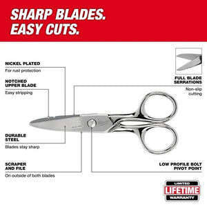 Milwaukee | 48 - 22 - 4048 Electrician Scissors - Mississauga Hardware Centre Inc