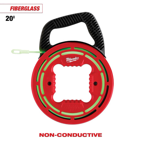 Milwaukee 48 - 22 - 4182 20' Glow Fish Tape - Mississauga Hardware Centre Inc