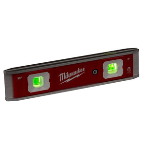 Milwaukee 48 - 22 - 5105 9" Torpedo Level with Lighted Vials - Mississauga Hardware Centre Inc