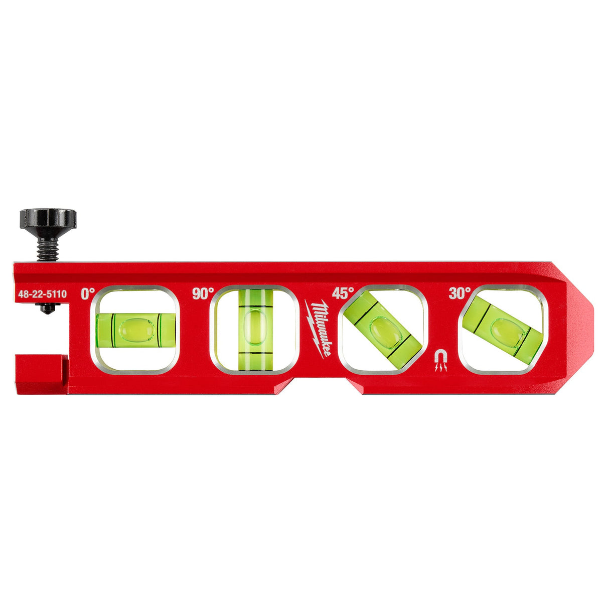 Milwaukee 48 - 22 - 5110 6.5” Pipe Lock Billet Torpedo Level - Mississauga Hardware Centre Inc