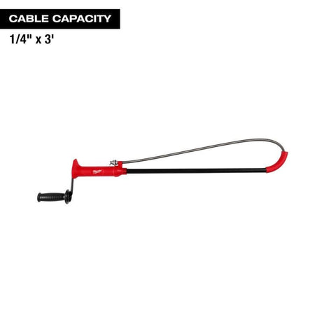 Milwaukee 48 - 22 - 5765 3' Toilet Auger - Mississauga Hardware Centre Inc