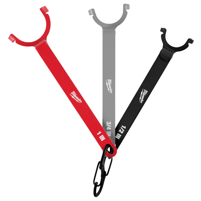 Milwaukee 48 - 22 - 6110 LOCKNUT 3PC WRENCH SET - Mississauga Hardware Centre Inc