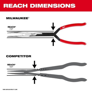 Milwaukee 48 - 22 - 6542 2PC Long Reach Pliers Set - Mississauga Hardware Centre Inc