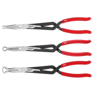 Milwaukee 48 - 22 - 6563 3PC Long Reach Hose Grip Pliers Set - Mississauga Hardware Centre Inc