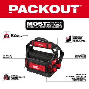 Milwaukee 48 - 22 - 8317 PACKOUT 15 in Structured Tote - Mississauga Hardware Centre Inc