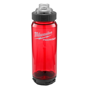 Milwaukee 48 - 22 - 8371R 25oz PACKOUT™ Bottle with Chug Lid - Red - Mississauga Hardware Centre Inc