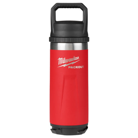 Milwaukee 48 - 22 - 8382R PACKOUT 18oz Insulated Bottle with Chug Lid - Red - Mississauga Hardware Centre Inc