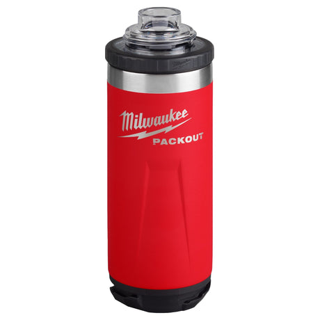 Milwaukee 48 - 22 - 8382R PACKOUT 18oz Insulated Bottle with Chug Lid - Red - Mississauga Hardware Centre Inc