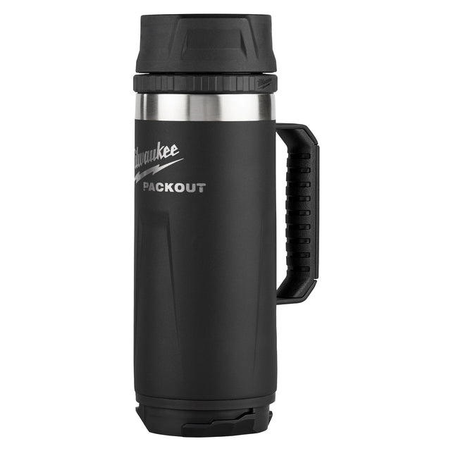 Milwaukee 48 - 22 - 8394B PACKOUT™ 18oz Insulated Mug with Sip Lid - Black - Mississauga Hardware Centre Inc