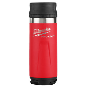 Milwaukee 48 - 22 - 8395R PACKOUT™ 18oz Insulated Bottle with Sip Lid - Red - Mississauga Hardware Centre Inc