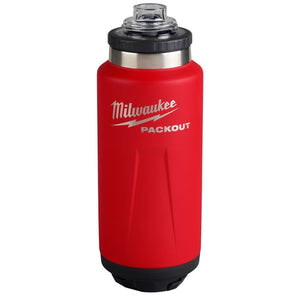Milwaukee 48 - 22 - 8397R PACKOUT 36oz Insulated Bottle with Chug Lid - Red - Mississauga Hardware Centre Inc