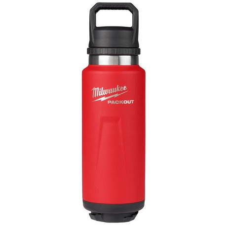 Milwaukee 48 - 22 - 8397R PACKOUT 36oz Insulated Bottle with Chug Lid - Red - Mississauga Hardware Centre Inc