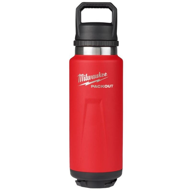 Milwaukee 48 - 22 - 8397R PACKOUT 36oz Insulated Bottle with Chug Lid - Red - Mississauga Hardware Centre Inc
