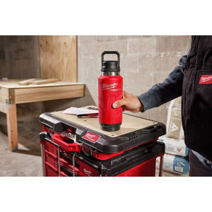 Milwaukee 48 - 22 - 8397R PACKOUT 36oz Insulated Bottle with Chug Lid - Red - Mississauga Hardware Centre Inc