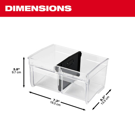 Milwaukee 48 - 22 - 8434 Large Bin for PACKOUT™ Tilt Bin Organizer - Mississauga Hardware Centre Inc
