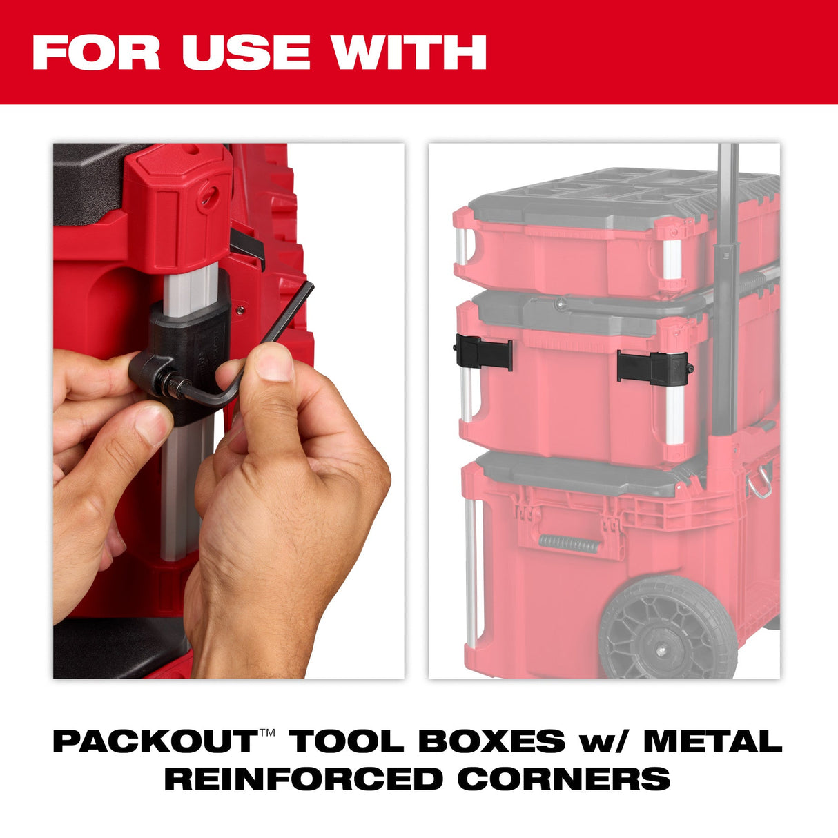 Milwaukee 48 - 22 - 8607 PACKOUT™ Tool Box Long Tool Holder Attachment - Mississauga Hardware Centre Inc