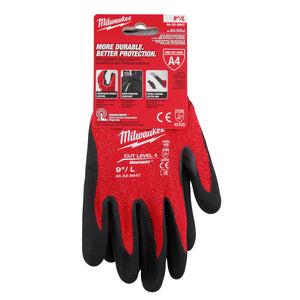 Milwaukee 48 - 22 - 8947 Cut Level 4 Nitrile Dipped Gloves (Large) - Mississauga Hardware Centre Inc