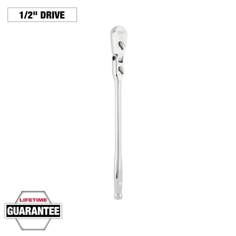 Milwaukee 48 - 22 - 9052 1/2in Drive 18in Flex Head Ratchet - Mississauga Hardware Centre Inc