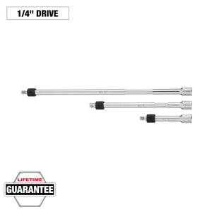 Milwaukee 48 - 22 - 9360 3pc 1/4” Drive Locking Extension Set - Mississauga Hardware Centre Inc